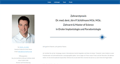 Desktop Screenshot of dr-schoefmann.de